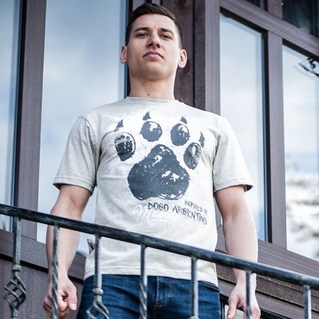 Koszulka męska - "Łapa - inspired by Dogo Argentino"
