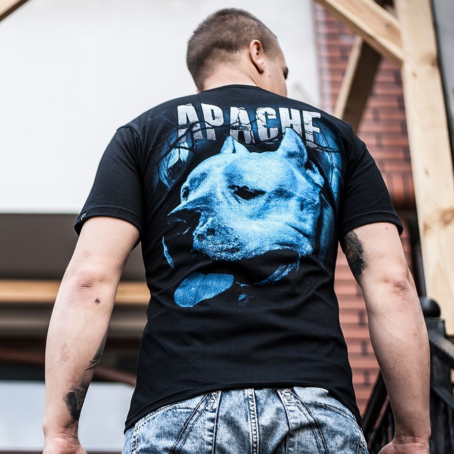 Koszulka męska "APACHE" - tył